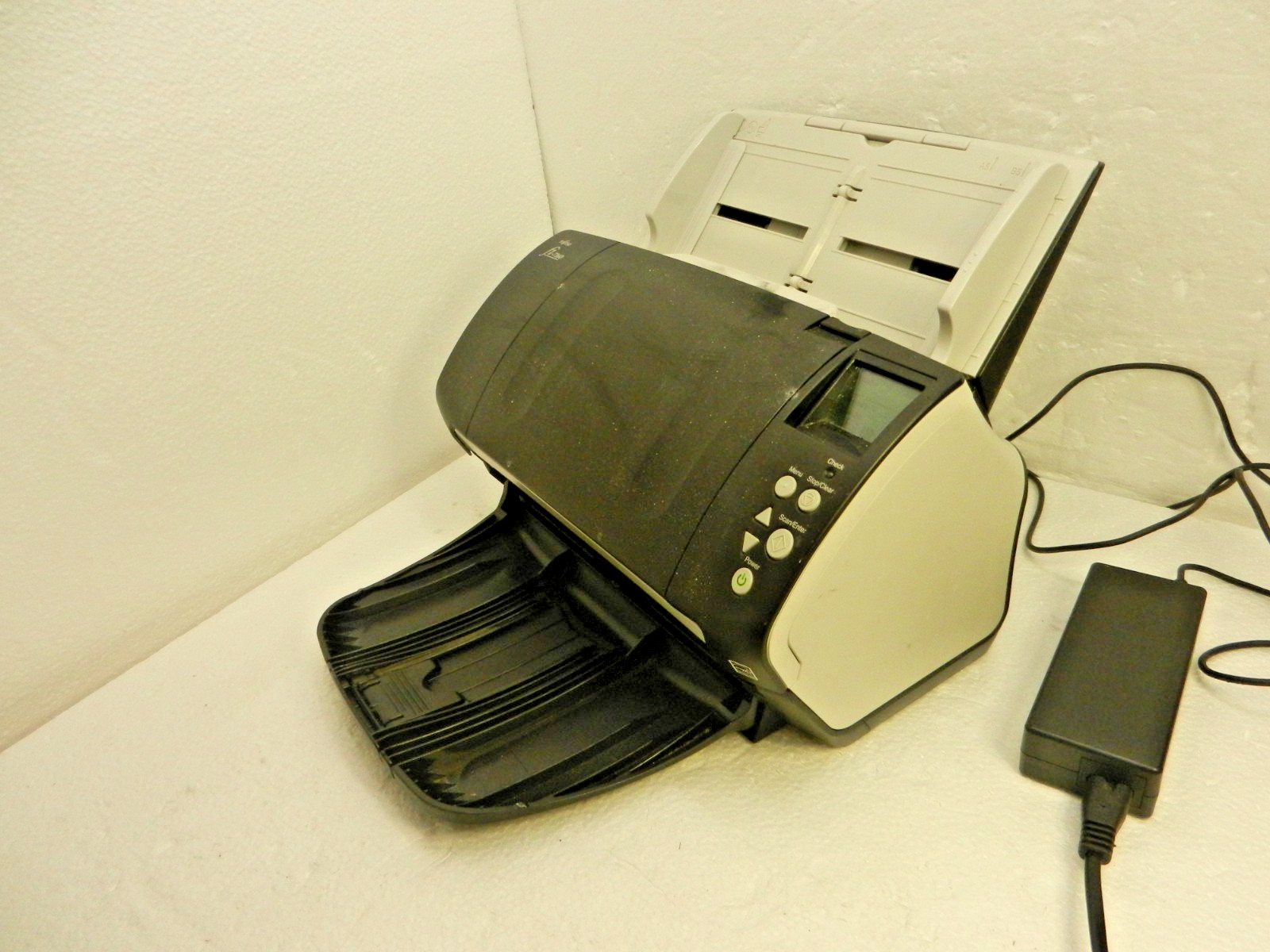 Fujitsu FI-7160 Color Duplex Sheet-Fed Scanners PA03670 W/ Tray AC ADAPTER + USB