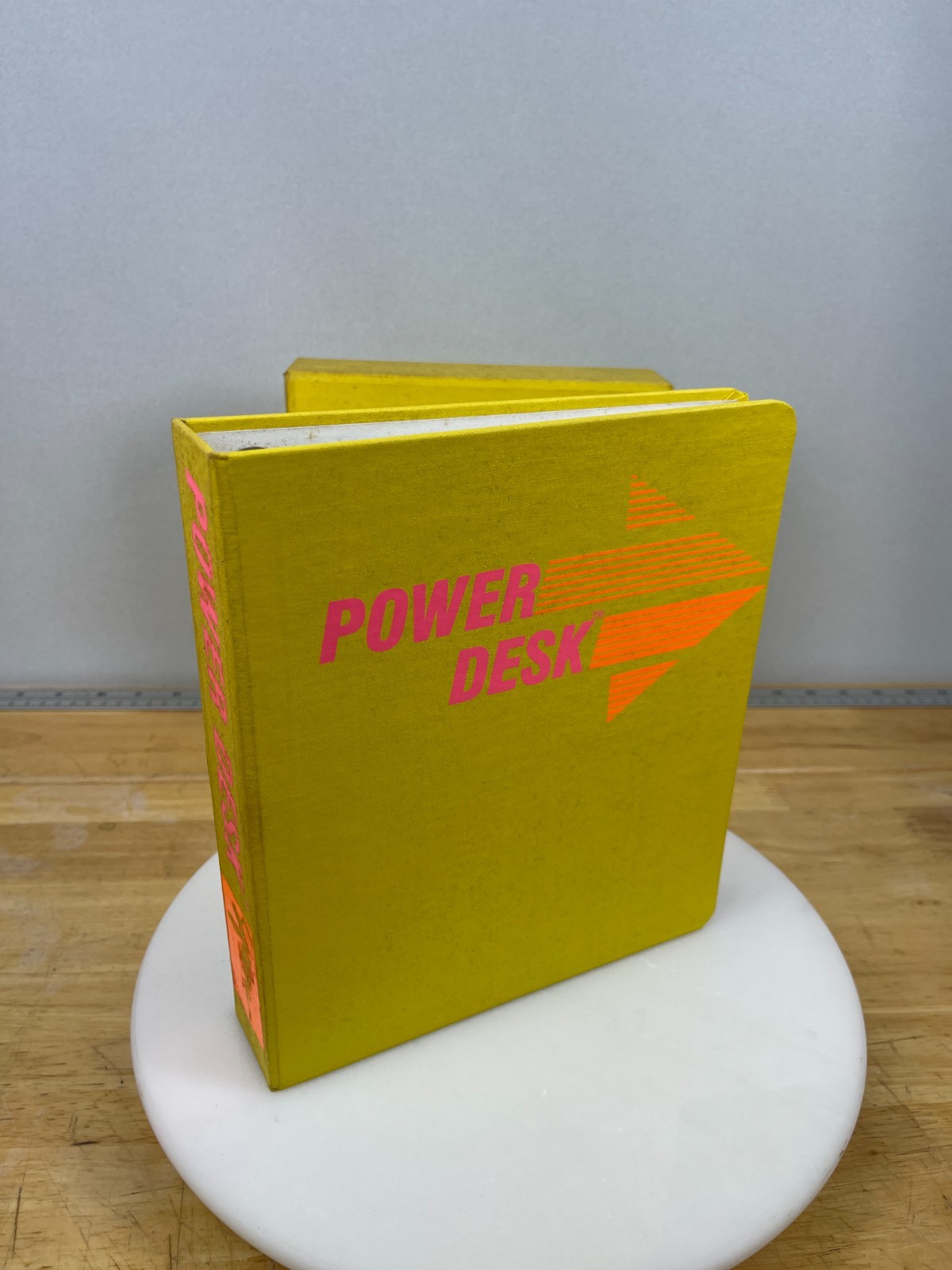 Vintage Power Desk DOS Organizer Software Binder Manual 1987 1988 SSI