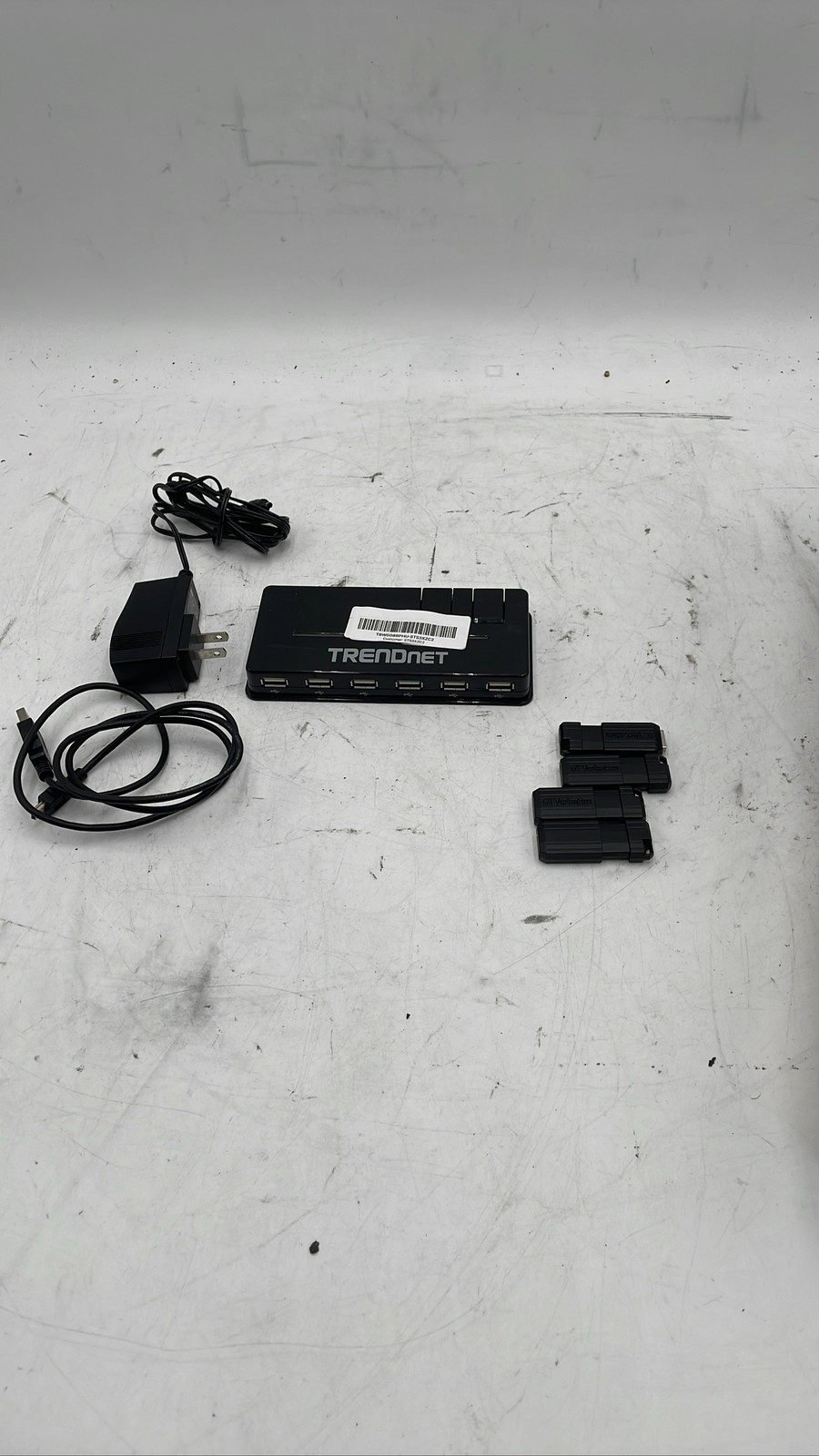 TRENDnet TU2-H10A 10-Port USB 2.0 Hub Powered High Speed Desktop Port Expansion