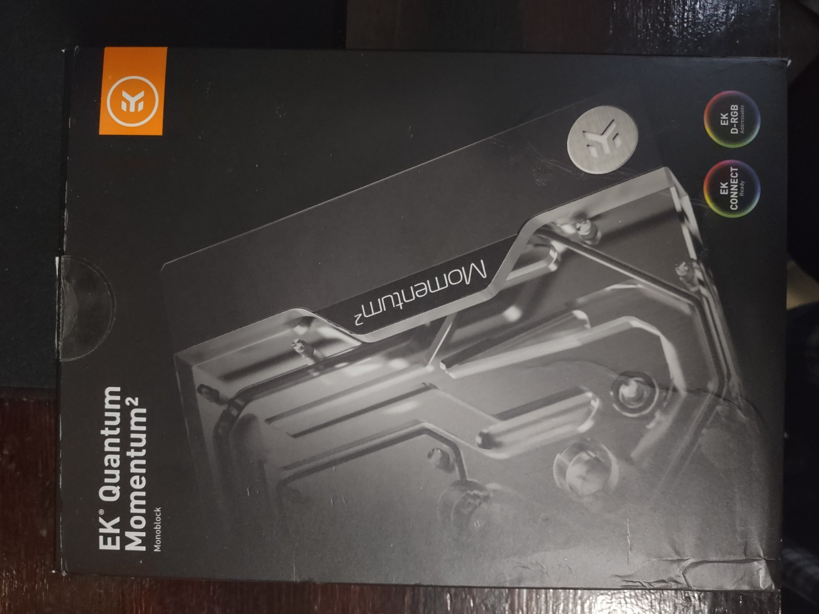 EKWB EK Quantum Momentum2 RGB Plexi Monoblock for ASUS ROG Strix X570-I Gaming