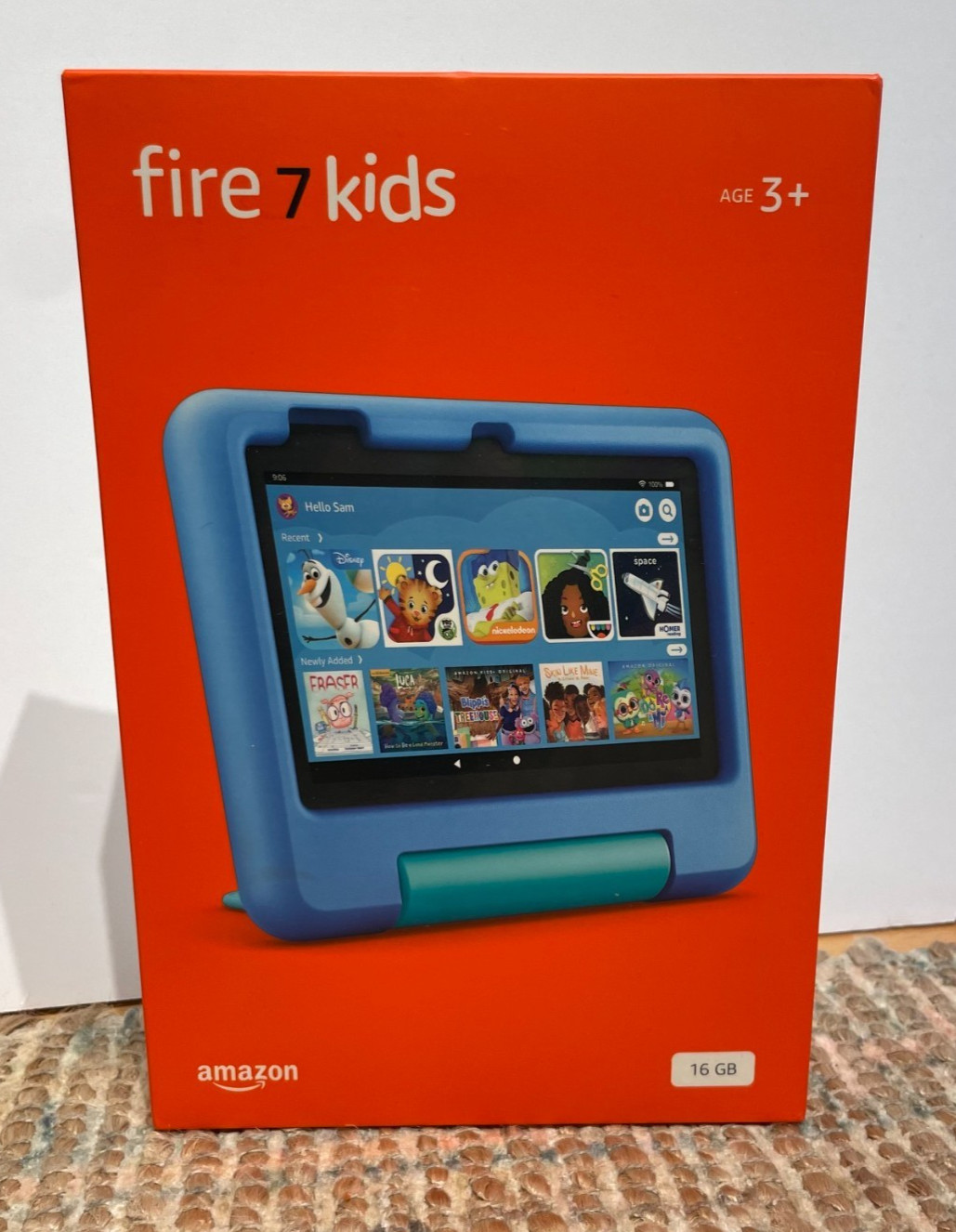 Amazon Fire 7 Kids Tablet 12th Gen 16GB Blue Factory Sealed Brand NEW IN BOX NIB