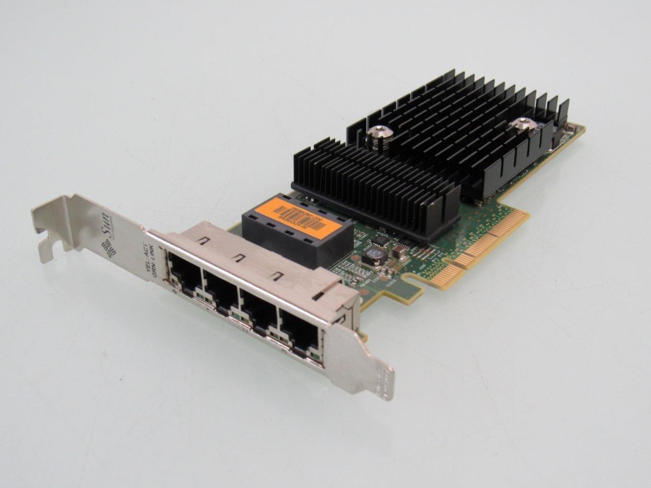 Sun 501-7606-06 1 Gb/s 4-Port(s) PCIe 2.0 x8 Network Adapter Card ATLS1QGE