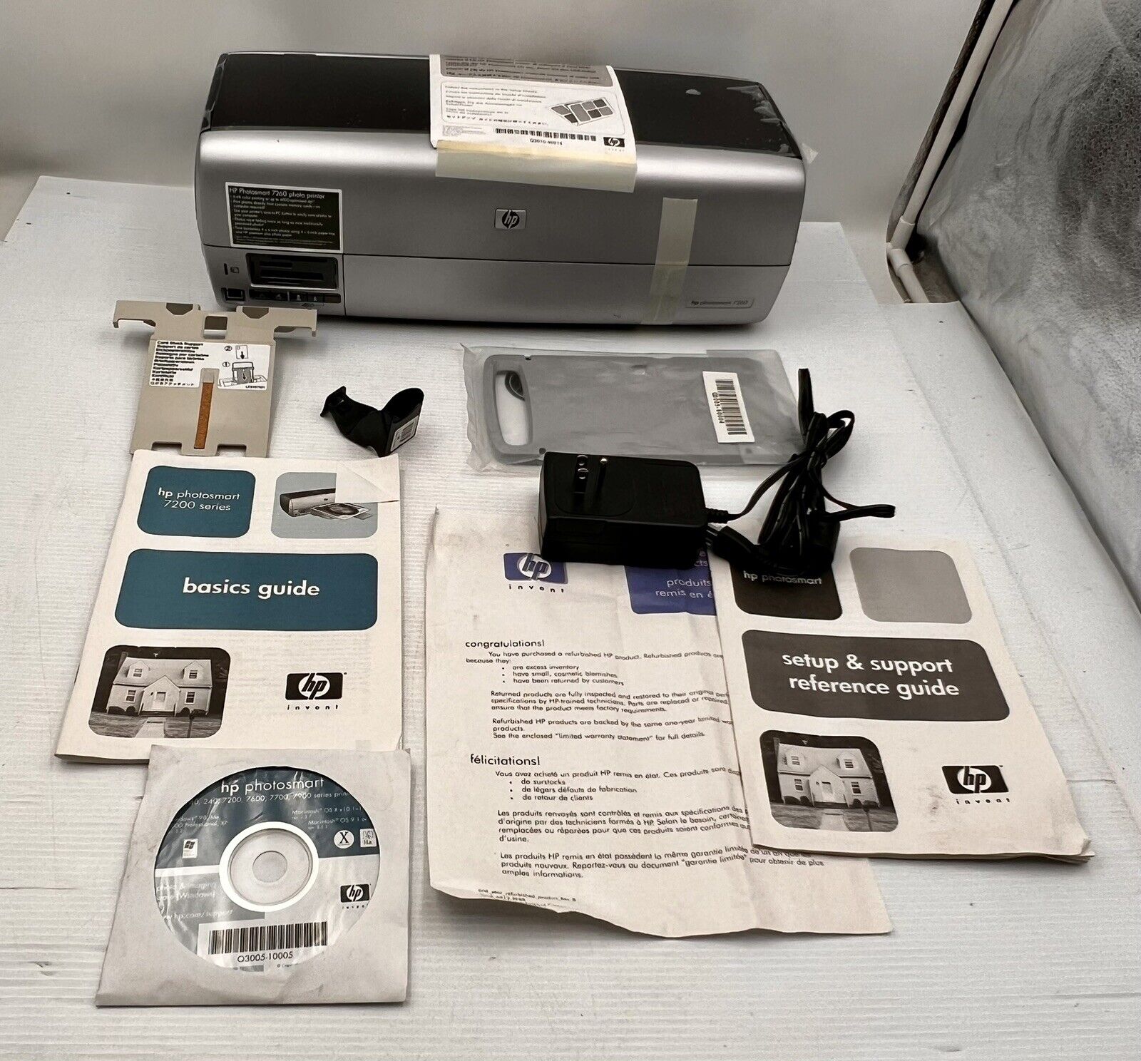 HP Photosmart Model 7260 Photo Printer