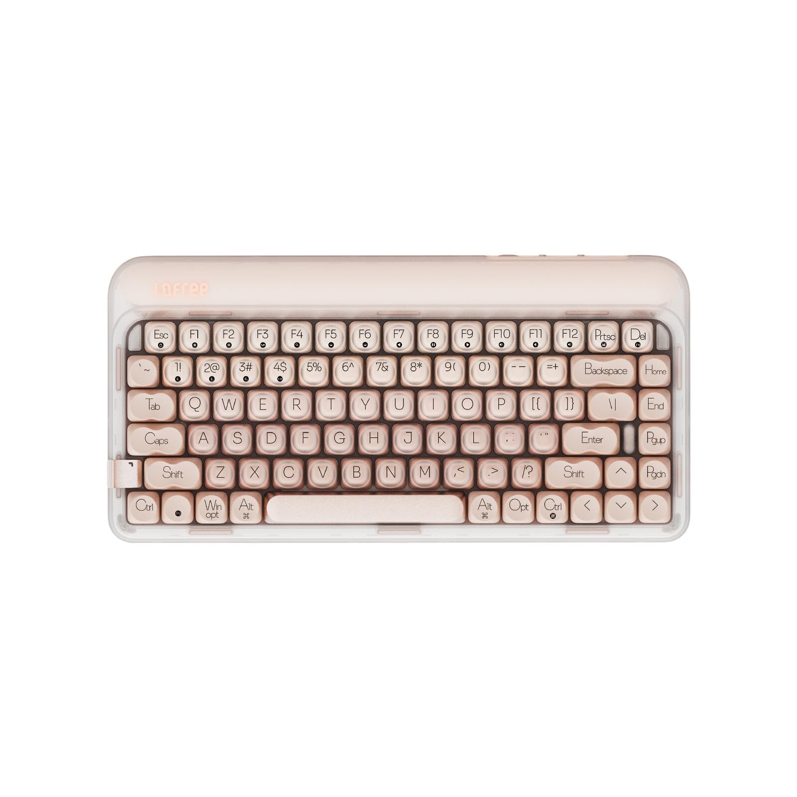 LOFREE DOT Foundation Mechanical Keyboard, 75% Rechargeable Hot-swappable Key...