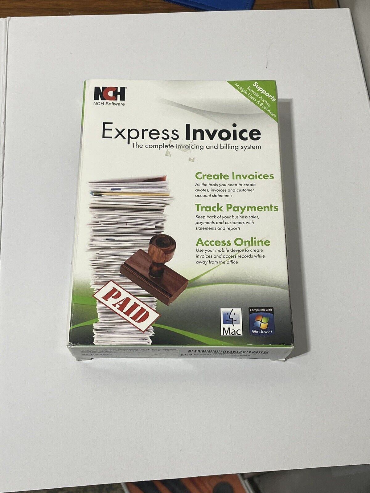 Express Invoice Invoicing Software Manage Invoices NCH - Older Version - NEW