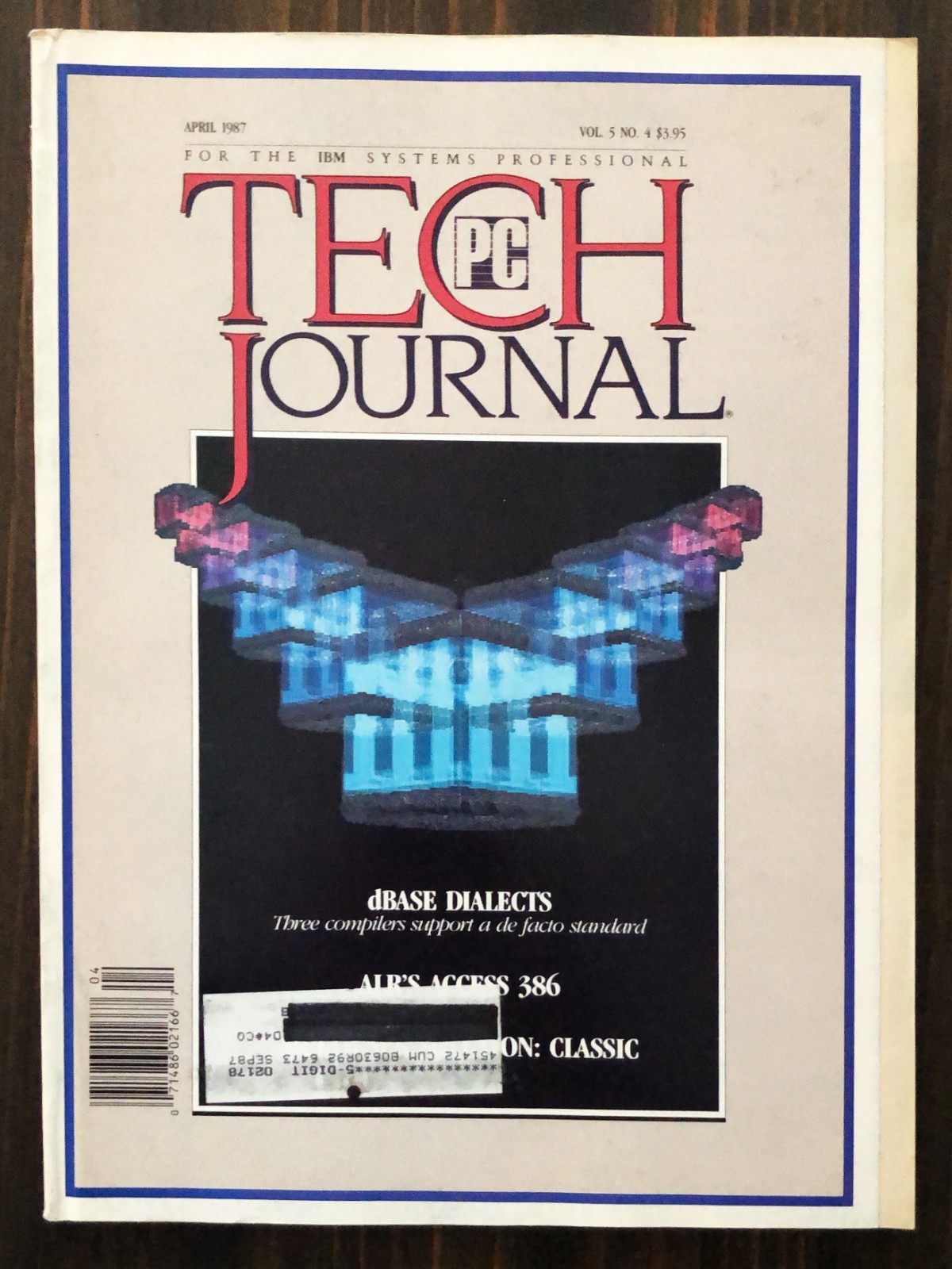 PC Tech Journal Magazine, April 1987, Vol. 5 No. 4  IBM Personal Computer