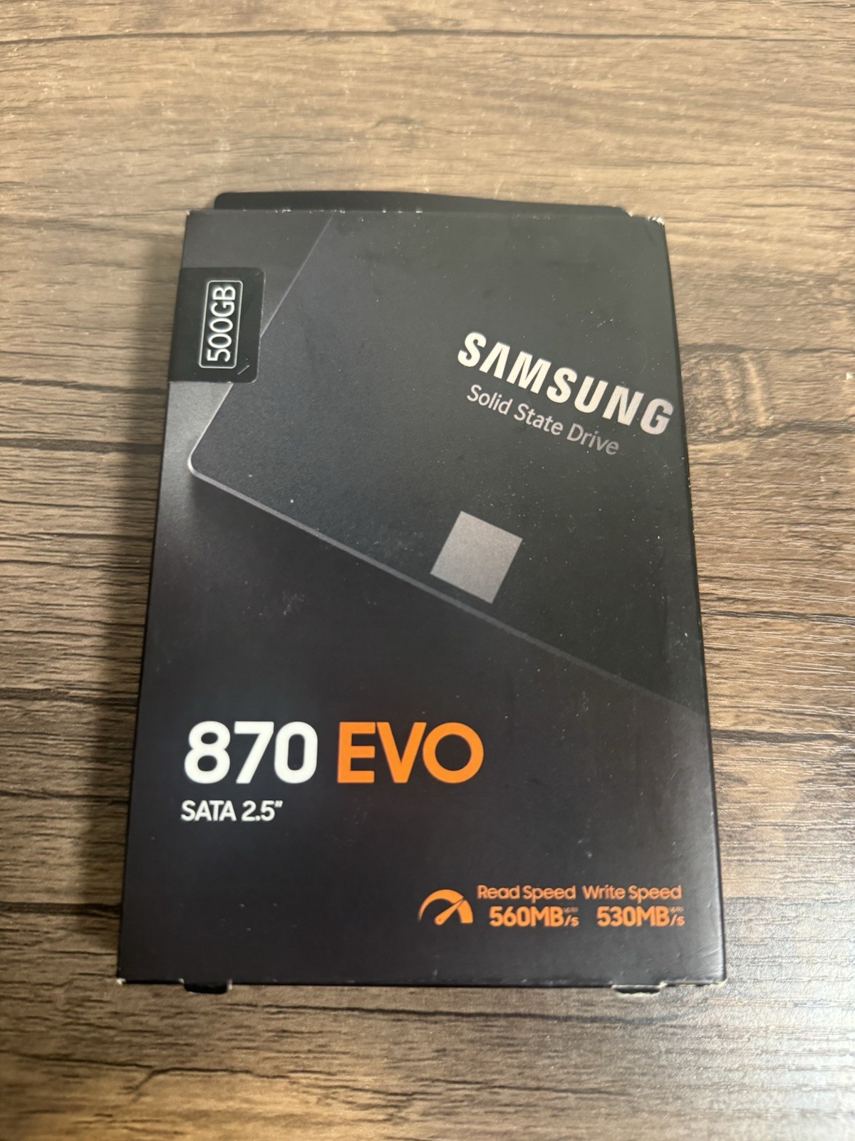 Samsung 2.5" 870 EVO 500GB SATA 2.5" SSD MZ-77E500 NEW SEALED