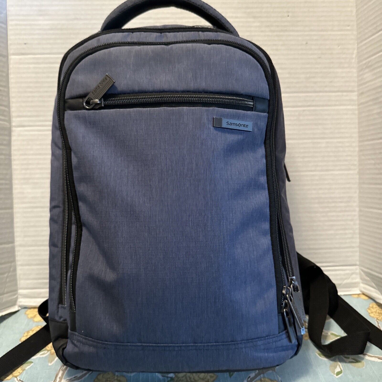 Samsonite Blue Travel Backpack Computer Laptop Case Carry On