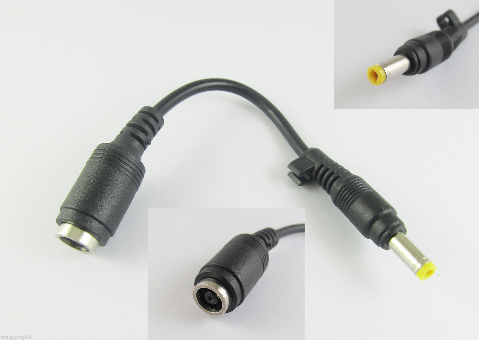 10x DC Power 4.8x1.7mm To 7.4x 5.0mm & Pin Cord M/F Adapter Cable HP DELL Laptop