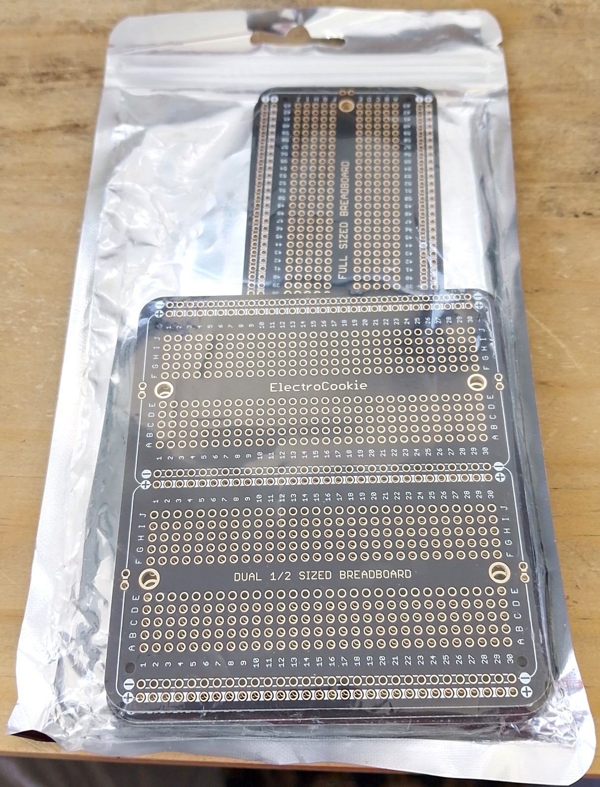 Six Solderable Br/boards : 3 Dual 1/2 Size Br/boards & 3 Full Size Br/boards (S)