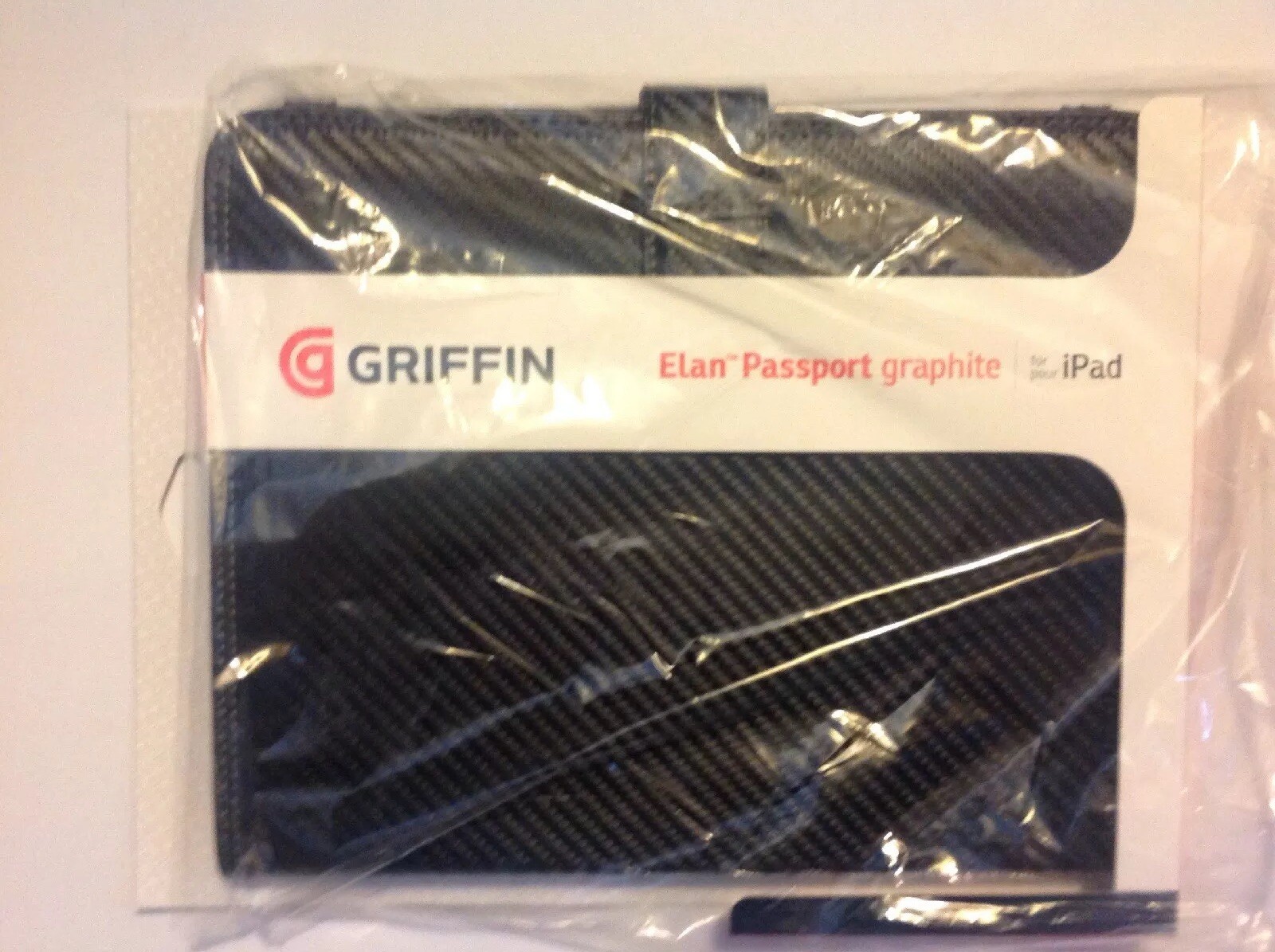NEW ipad Case Folio Griffin Elan Passport Black Graphite IE121   Pack Of 4