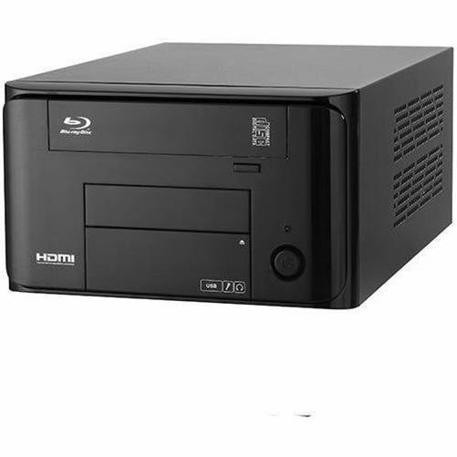 APEX MINI ITX Small CASE MI-008 BLACK PIANO Glossy with 250W Power Supply