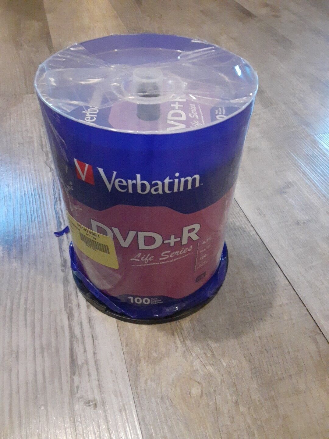 Verbatim Life Series~ DVD+R ~4.7GB - 16X - 120 Minutes -100pk Spindle DVD ROM