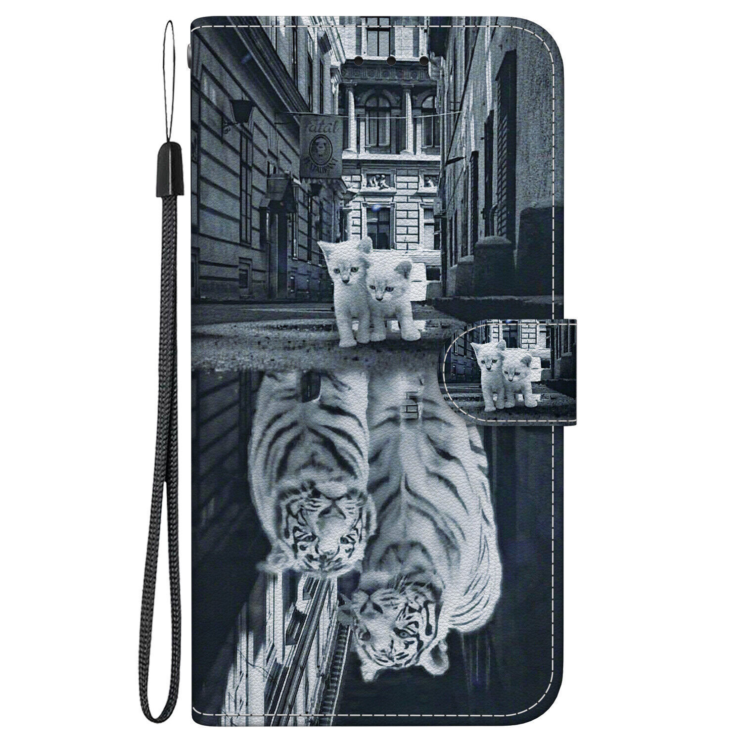 Flip Butterfly Flower Cat Card Wallet Cover Case for A14 A56 A07 A26 A17 A55 A36
