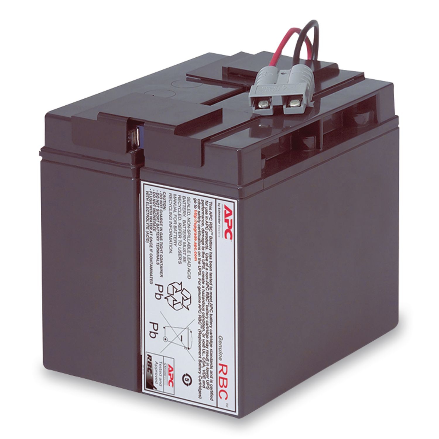 ABC Replacement Battery Cartridge #7, VRLA battery, 17Ah, 12VDC RBC7