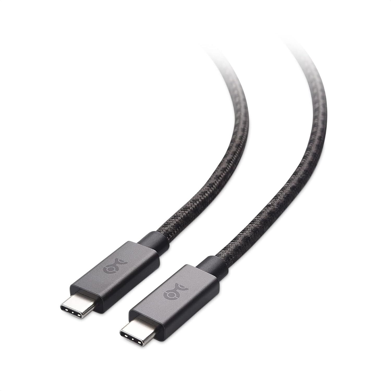 Cable Matters Braided Long USB C Cable 10 ft with 100W Power Delivery, Fast Ch