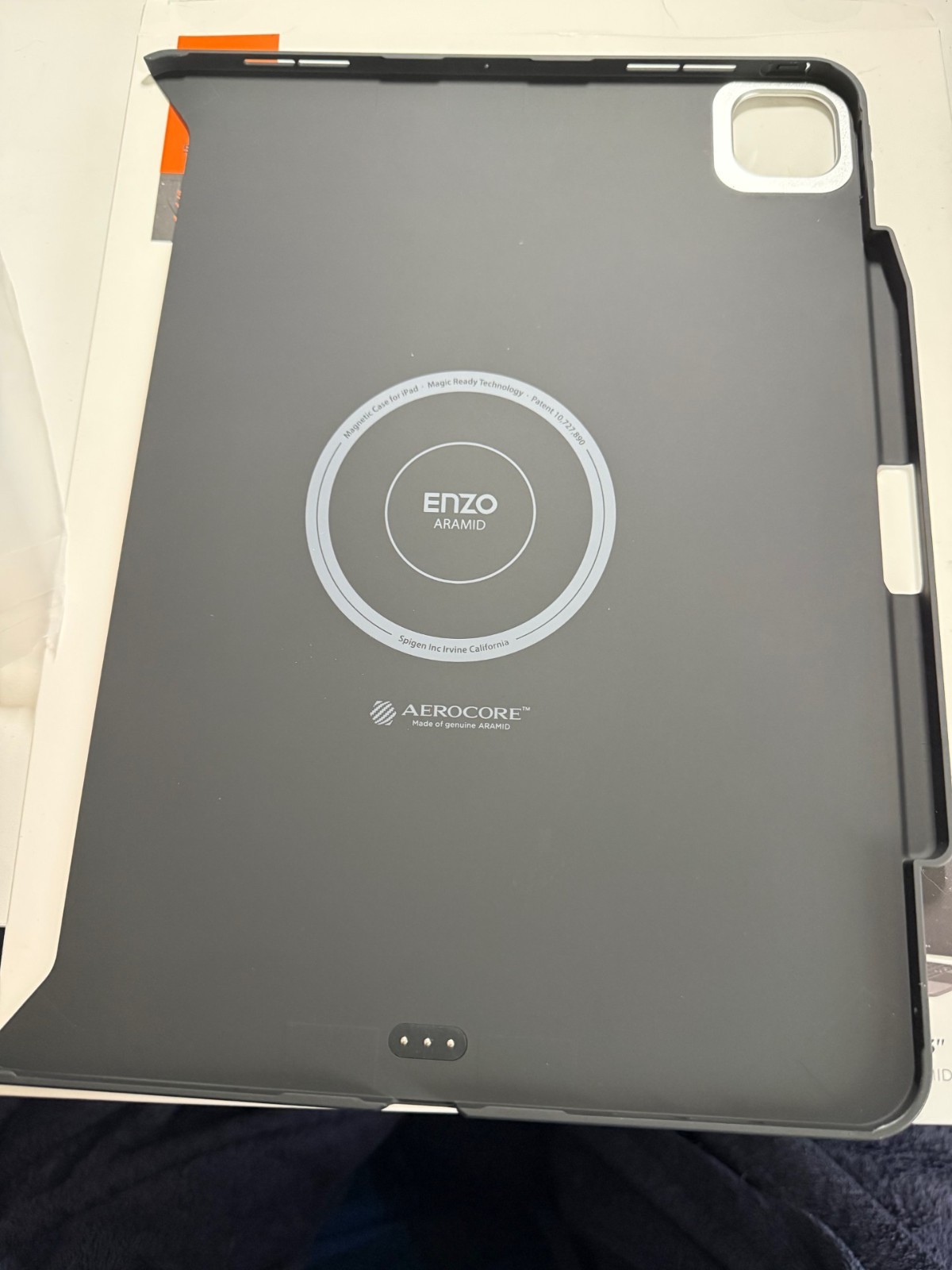 For iPad Pro 13 inch Spigen Enzo Aramid Case brand new sealed pictured