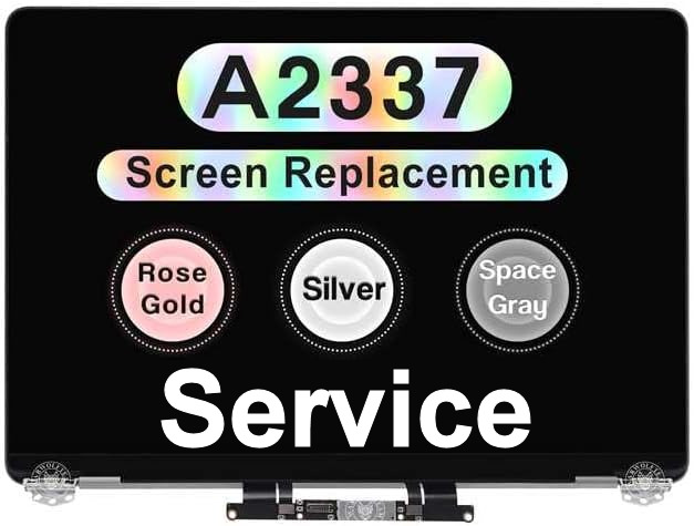 A2337 Apple Macbook Air LCD Screen Replacement Repair Mail-In Service