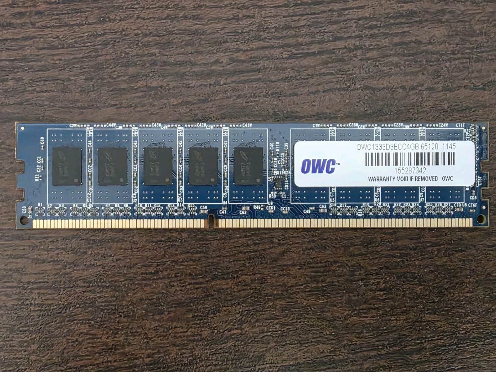 OWC 1333MHz D3ECC 4GB 65120 DDR3 RAM Memory (1 Sticks/4GB Total)