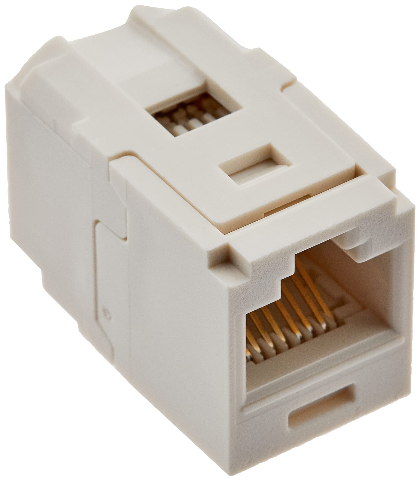 Panduit RJ45 relay jack JJ Adapter CC688IW Mini-com CAT6 Coupler Module White