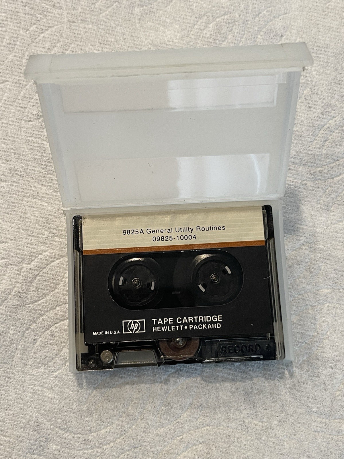 HEWLETT PACKARD HP  9825A Computer Tape Cartridge General Utility Routines