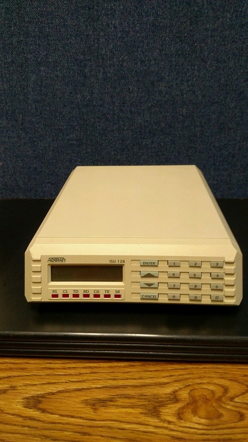 ADTRAN 1200029L2 ISU128 ISDN/V32 BRI TA - USED