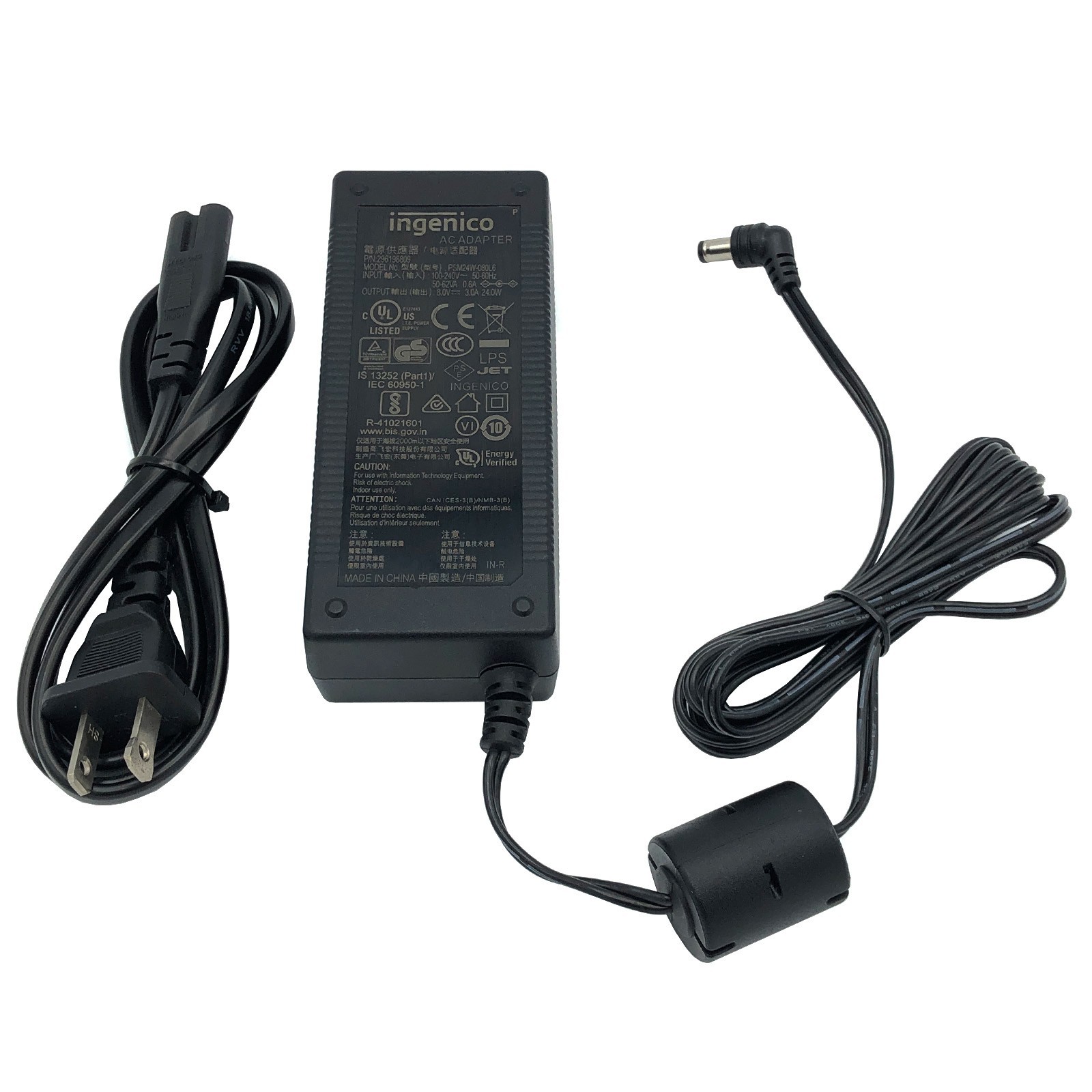 Original Ingenico 24W AC Power Adapter for iPP320 iPP350 iSS220 iSS250 Terminals