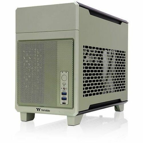 Thermaltake TR100 Gaming Computer Case Racing Green CA11A00SENN00