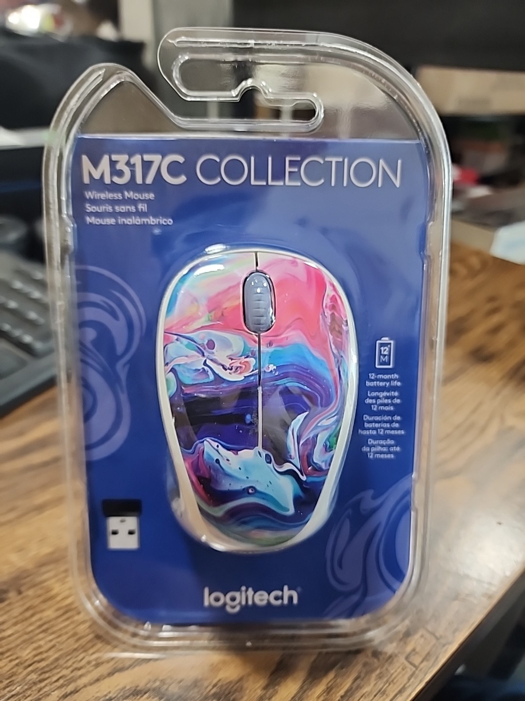 Logitech Design Collection Wireless Mouse 