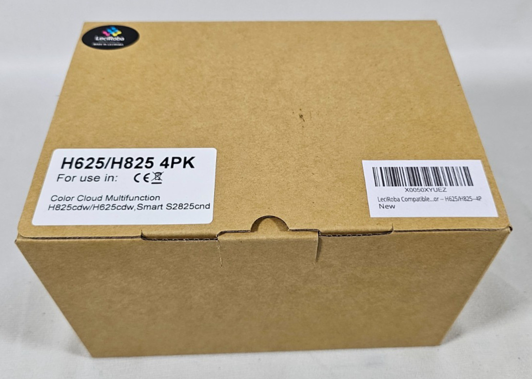 For Dell H625 H625cdw H825 H825cdw 4x Toner Cartridge Black Cyan Magenta Yellow