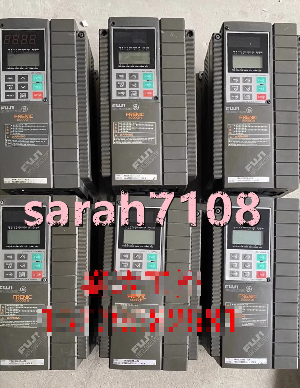 1PC USED Fujifilm G11 inverter 2.2KW FRN2.2G11S-4CX 2.2KW 380V Fast FedEx or DHL