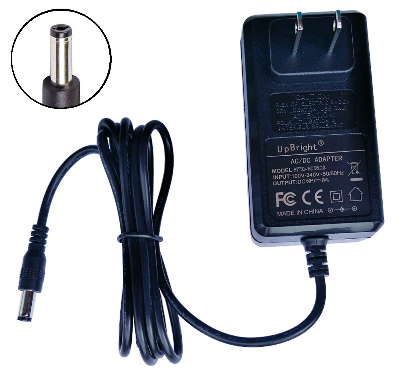 12V AC Adapter For Model SUN-1200250B3 ShenZhen SOY Technology DC Power Supply