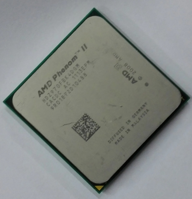 AMD Phenom II CPU Black Edition HDZ970FBK4DGM AM3 125W TDP