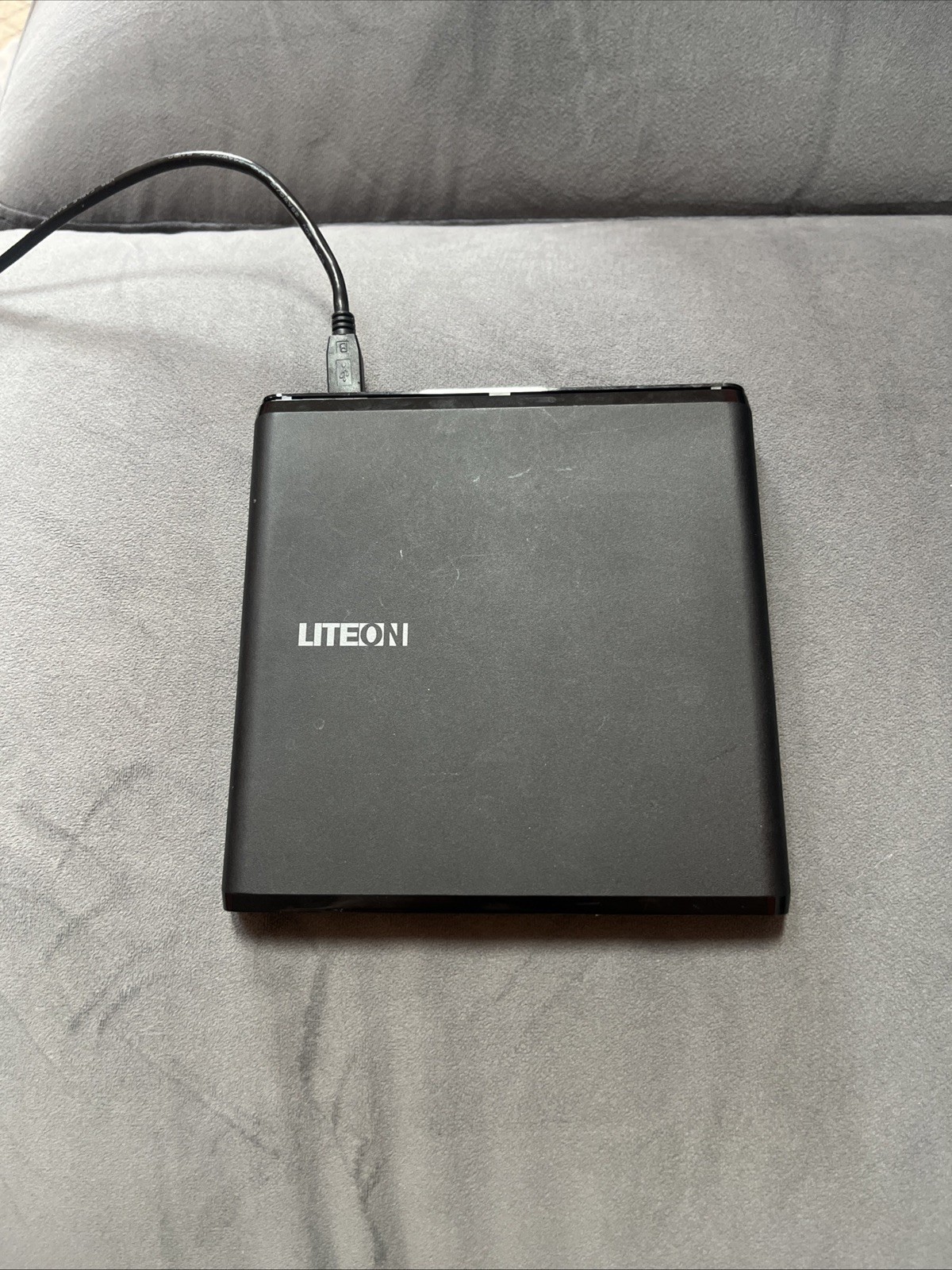 Liteon ES1-01 Ultra-Slim Portable DVD Writer USB Powered Drive Tested Working
