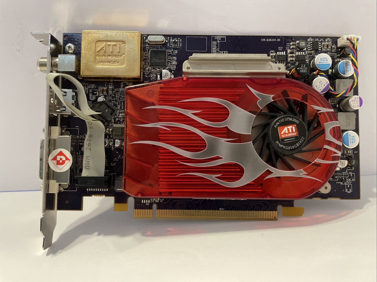ATI All-In-Wonder HD Radeon HD 3650 512MB PCIe TV Tuner Graphics Card