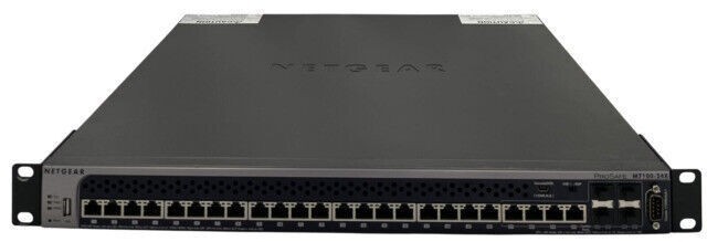 Netgear ProSafe M7100-24X 24-Port 10GbE L2+ Managed Switch Dual PSU XSM7224