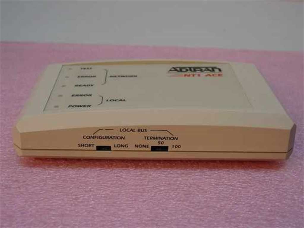 Adtran NT1 ACE 1200.019L1 ISDN Network Termination Unit Local Bus S/T U