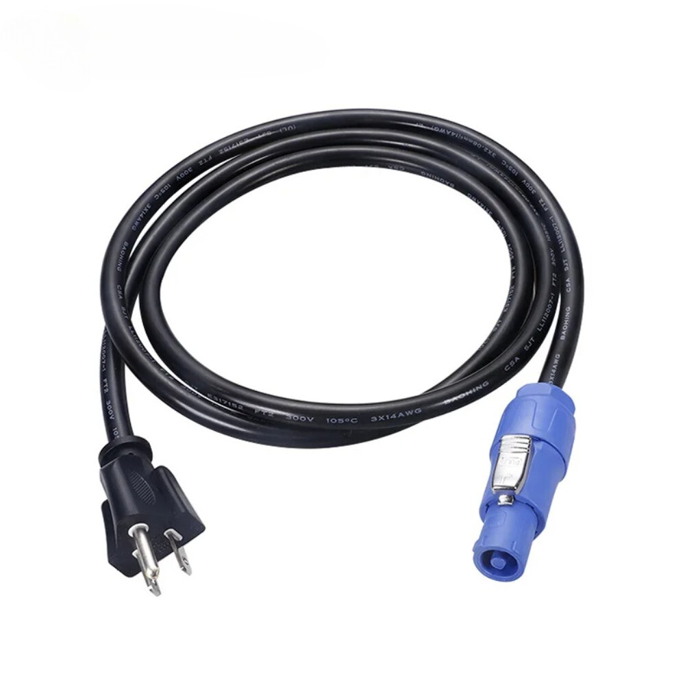 Power Plug PowerCon Connector 1.5meter Powercon Power Cables Ac Cord