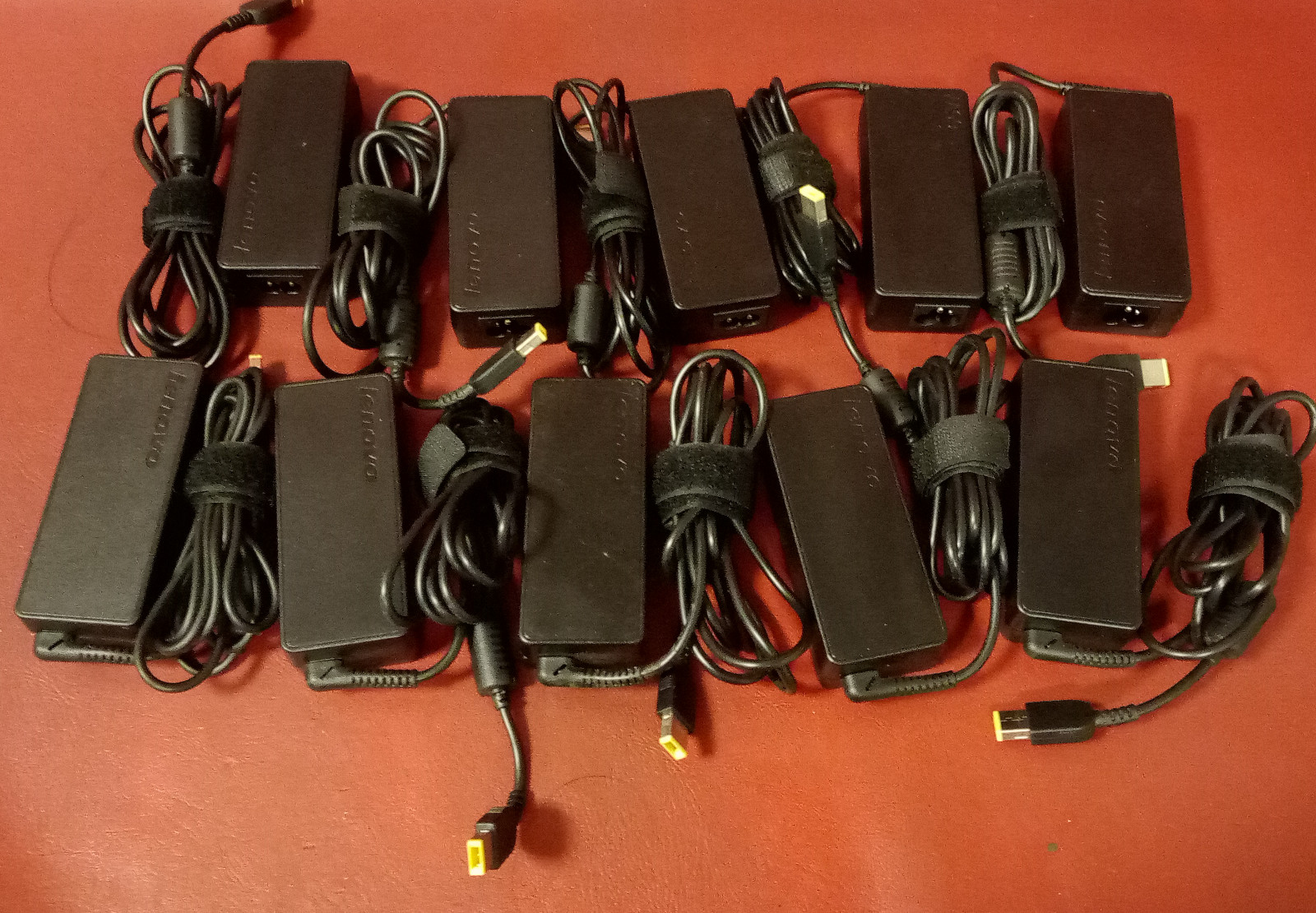 LOT 10 GENUINE LENOVO M82 M93 M73 M83 M93P TINY MINI PC AC Adapter Charger 65W