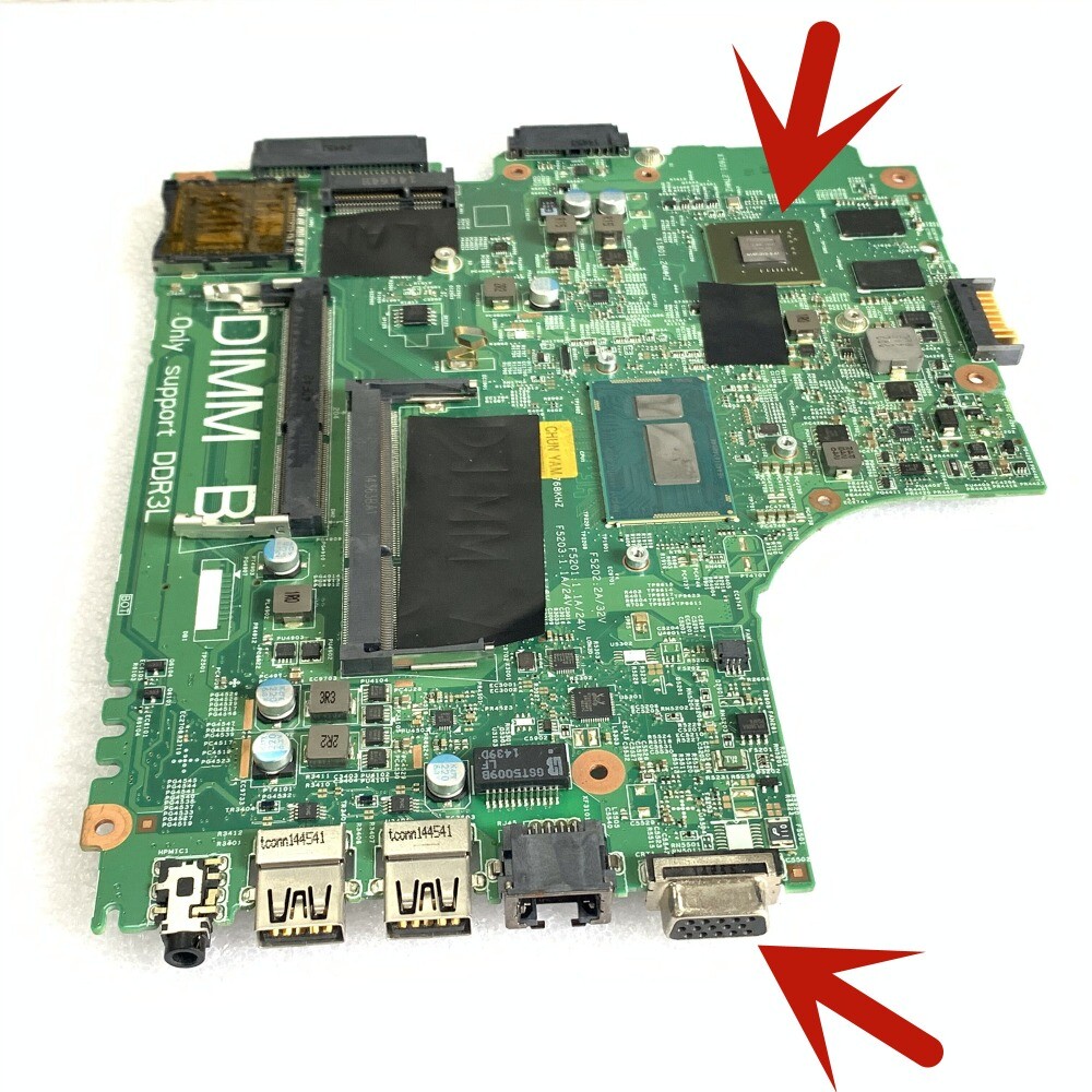 FOR DELL Latitude 3440 Laptop Motherboard Tested OK I3-4005U 07V7FW 7V7FW