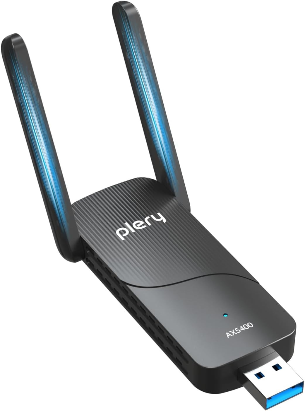 USB WiFi 6 PC Gaming Adapter, 5400Mbps Tri-Band Network Card, Plug N Play