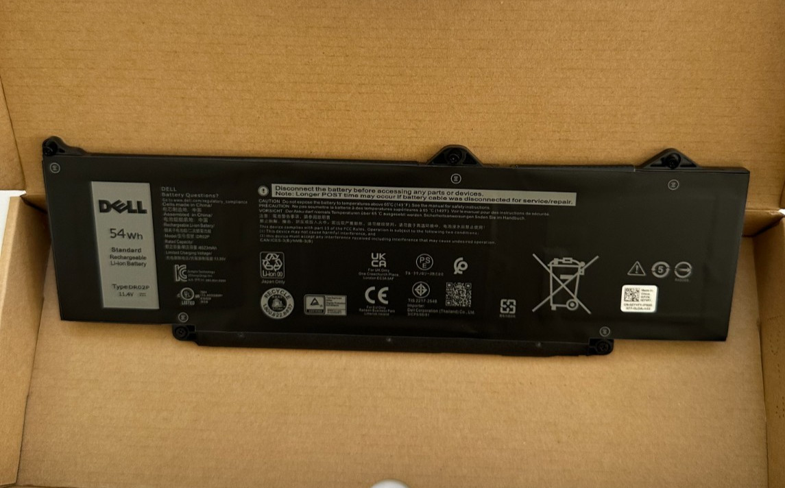 Genuine DR02P R73TC Battery For Dell Latitude 14 3340 5440 5550 3480 KDM9P 803W6