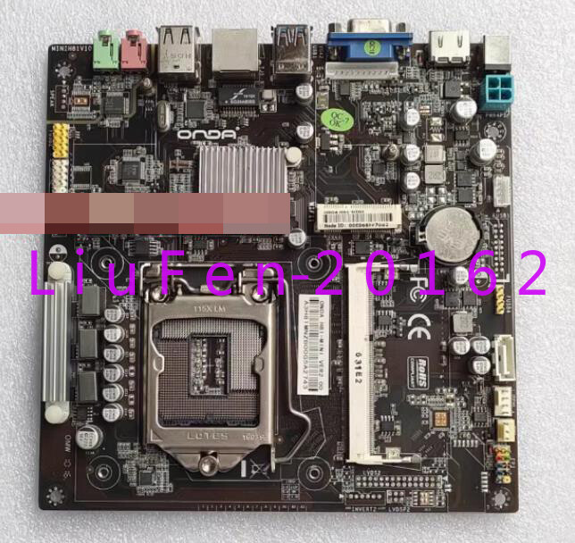 1PC Used ONDA H81-MINI ITX motherboard 12V MSATA
