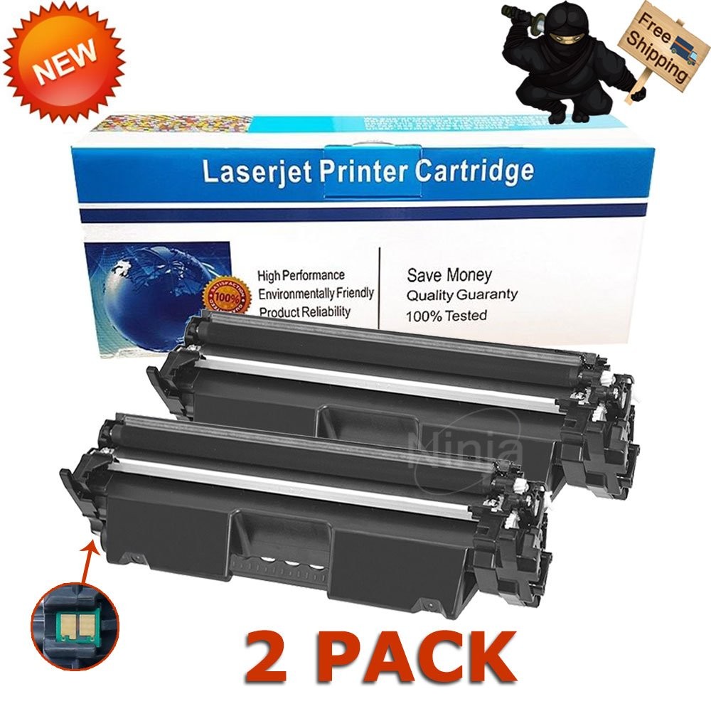 2x CF230A 30A Toner Cartridge For HP LaserJet Pro M203dn M227fdn M227fdw Printer