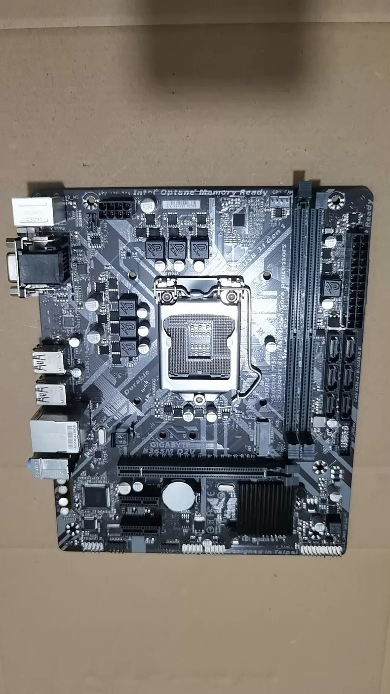 Gigabyte B365M D2V LGA 1151 (300 series) Micro ATX Motherboard With I/O Shield