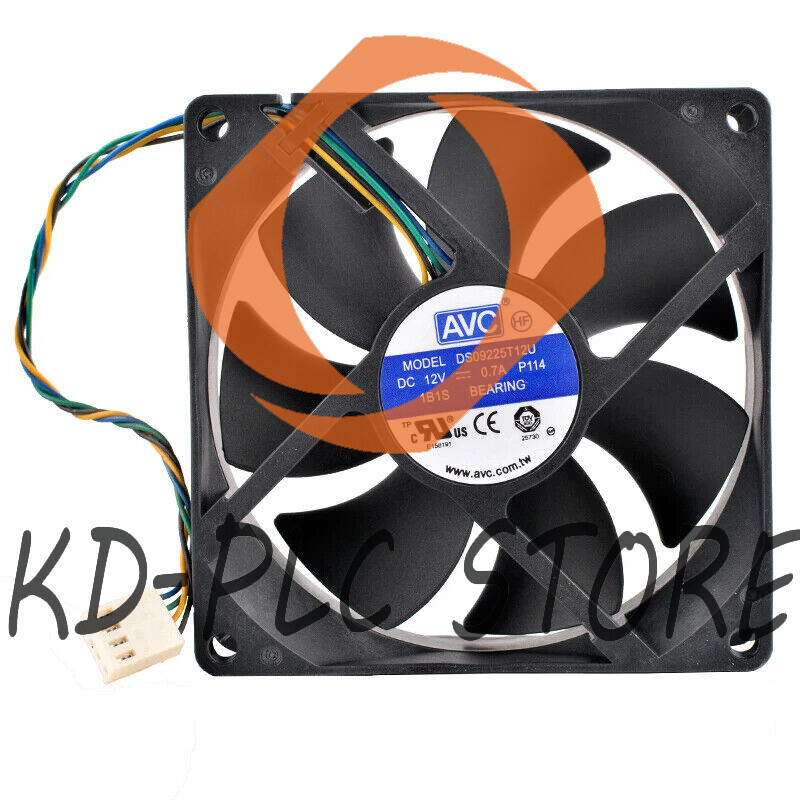 DS09225T12U 92mm 92x92x25mm DC12V 0.70A 4pin High speed axial flow cooling fan