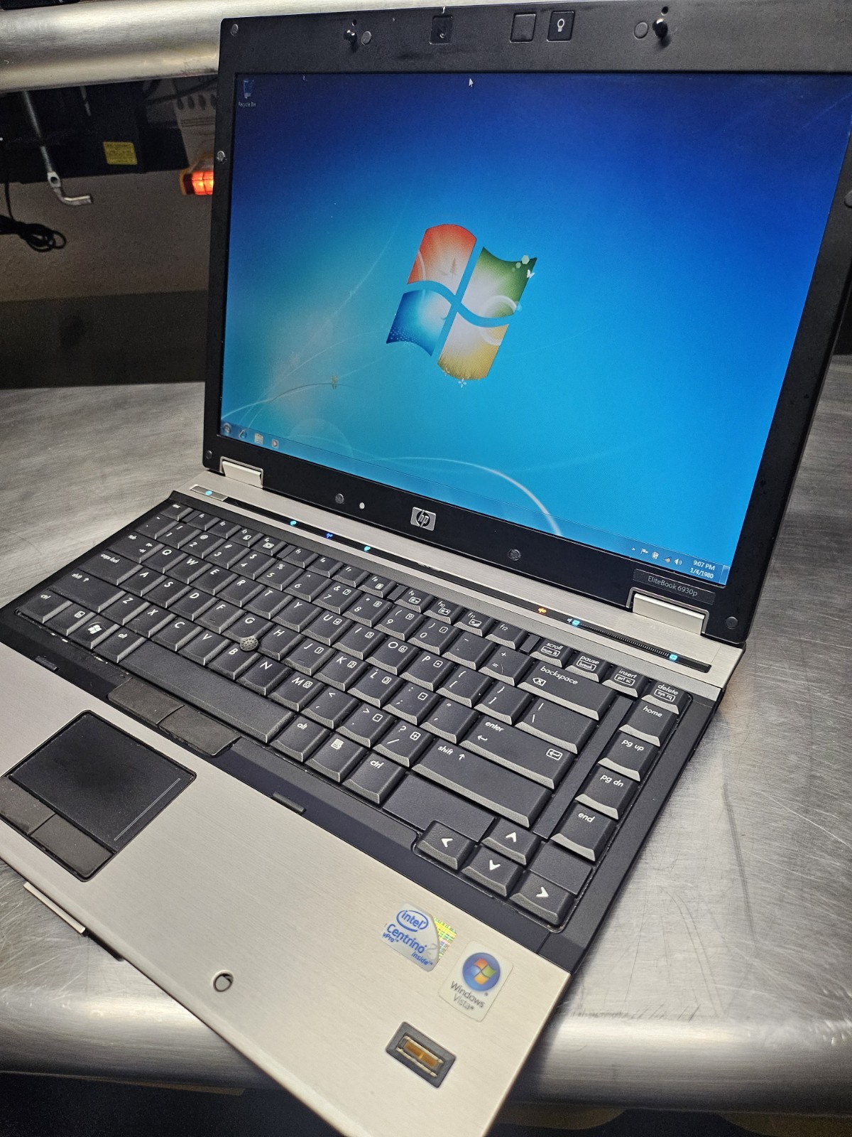 HP EliteBook 6930p Core 2 Duo T9600 2GB 160GB HDD Win7 Ultimate