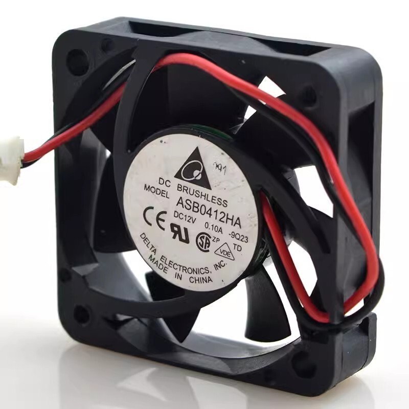 Delta ASB0412HA 4010 DC12V 0.10A 4CM 2-Wire Silent Cooling Fan