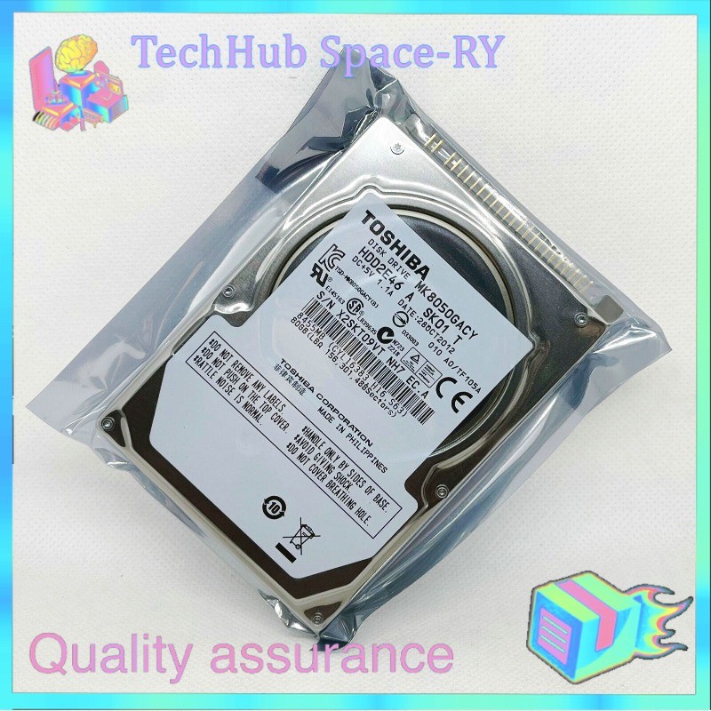 Toshiba 80GB MK8050GACY Car Navigation/Wide Temperature/Enterprise Hard Drive