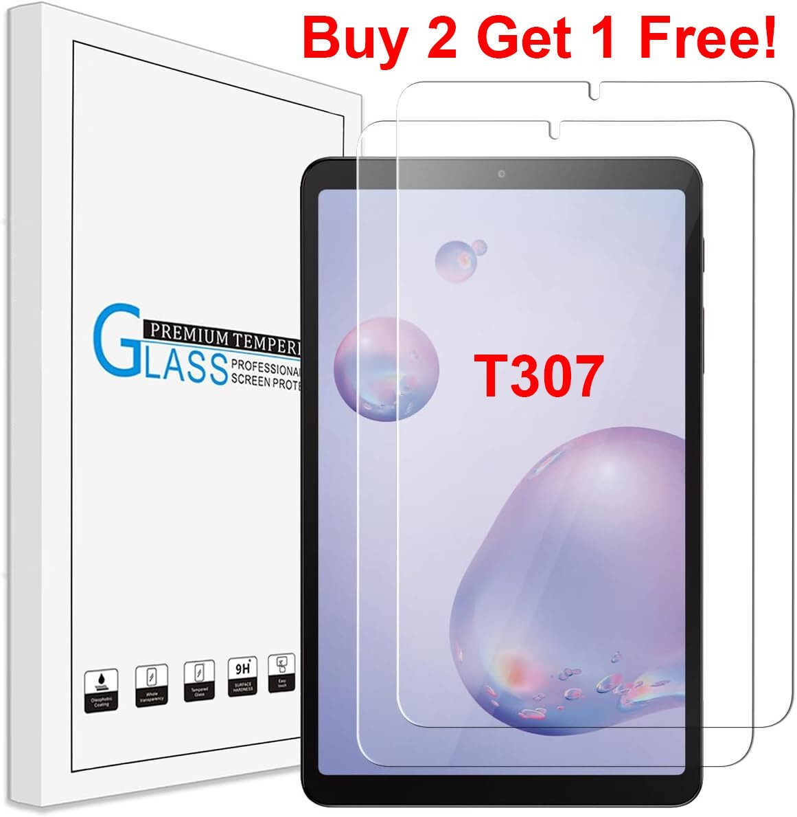 For Samsung Galaxy Tab A T307 8.4 inch 2020 Tempered Glass Screen Protector